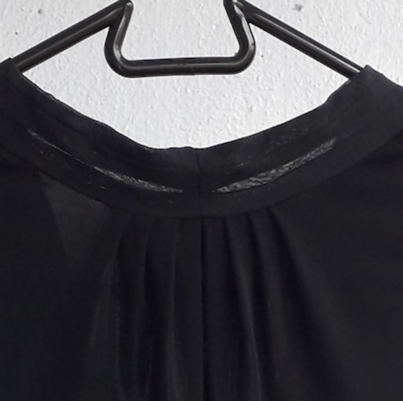 Diane von Furstenberg black sleeveless blouse in viscose and silk - Size M - Picture 5 of 12